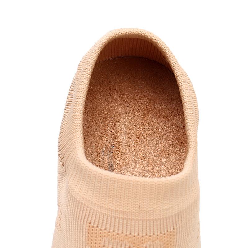 Women Jazz Latin Dance Shoes Ladies Ballroom Yoga Ballet Shoes Breathable Flying Mesh Flat Practice Modern Girls Dance Sneakers
