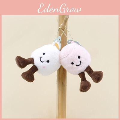 Plush Cotton Candy Keychain Stuffed Doll Cartoon Bag Decoration Keyring Gift