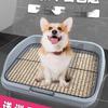 Medium Dog Litter Box - Anti-Step, Non-Stainless Steel Basin for Small & Large Breeds