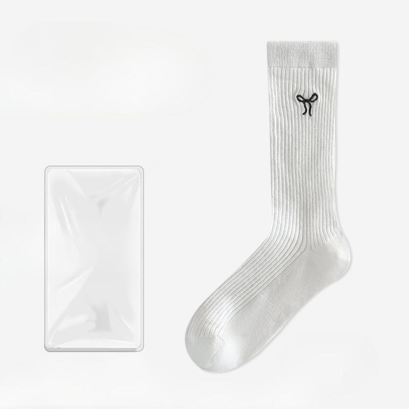 Women's Summer Cotton Breathable Deodorant Sweat Absorbing Tube Socks