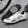 Fietschoenen voor heren en dames, Fietsschoenen, Wegschoenen met kliksysteem, Mountainbikeschoenen met kliksysteem, Ontgrendelde Ademende Buitenfietsschoenen