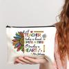 Custom Teacher Name Pencil Case Personalized Teacher Appreciation Gift Back To School End of School Birthday Gifts Cosmetic Case