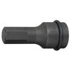 Impact Hexagon Socket 14mm Hexagon Size HP4AH-14, 12.7mm (1/2") Drive,