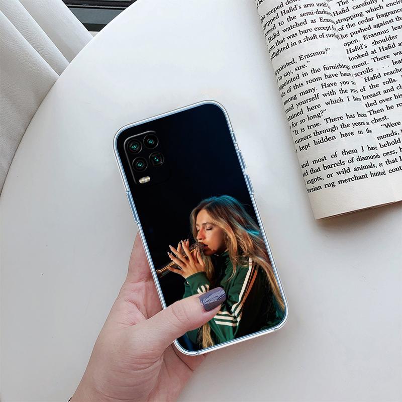 

RP69 Tate McRae Transparent Phone Case for Motorola Moto Edge 20 30 40 50 S30 Fusion Ultra Pro Neo Lite + G200 G23 Motorola Edge 20