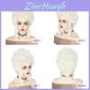 Marie Antoinette Royalty Cosplay Wig With Mechanism Process For Halloween And Themed Events