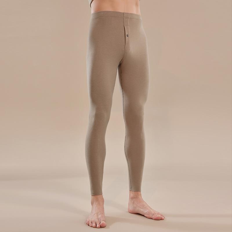 Men's Bayerde Cashmere Seamless Heat-Generating Leggings
