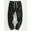 Big Brand Big Sale Leak-Picking Factory Fleece-lined Thickened Track Sweatpants Men's Casual Easiest for Match Cut Label Fall and Winter Long Pants