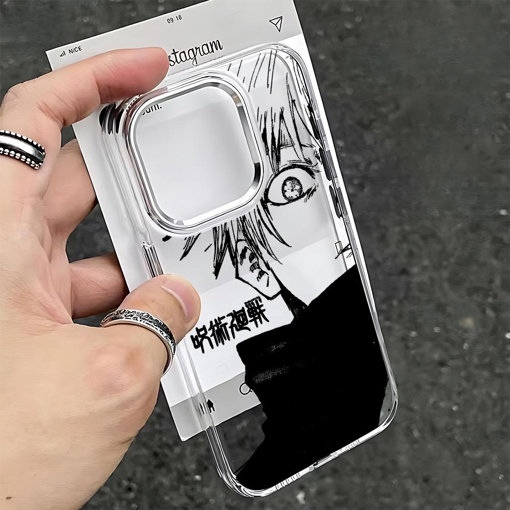 Jujutsu Kaisen Gojo Satoru New Phone Case For iPhone 17 Air 16 E 15 14 13 12 11 Pro Max Plus SE 2020 2022 Clear Soft Cover