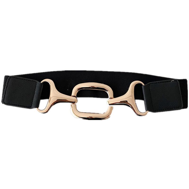 Adjustable Chic Black Waist Belt For Women Enhancing Summer Looks Fashion