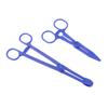1Pc Disposable Sterile Slotted Round Navel Forceps Clamp Triangle Open Plier Ear Nose Lip Belly Body Piercing Forceps Tools