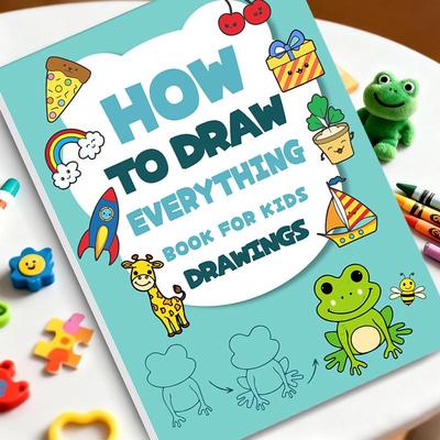 Guide de peinture étape par étape de plus de 200 étapes: Livre de coloriage le plus vendu