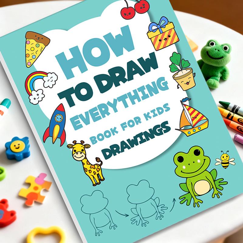 200+ Step-by-Step Painting Guide: Bestseller Coloring Book
