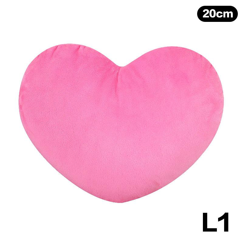 Cute Heart Shaped Plush Pillow Soft Sleeping Pillow Living Room Decor Valentine's Day Gifts Comfortable Love Pillow Sofa Cushion