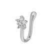 1Pc Non-Piercing Women And Girls Fake Nose Cuff Clip-On Nose Ring Nose Ring Cuffs