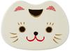 Tatsumiya Cat Face Lunch Maneki W15 30360 Box, Neko, Size Approx. D11.2 H6.1