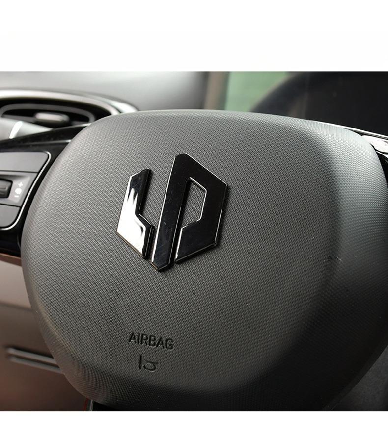 

For 2025 Leapmotor B10/C10/C01/C16 Blackened Metal Front Rear Emblems Universal Vehicle Logo Cover Sporty Upgrade NonDestructive Matte Black