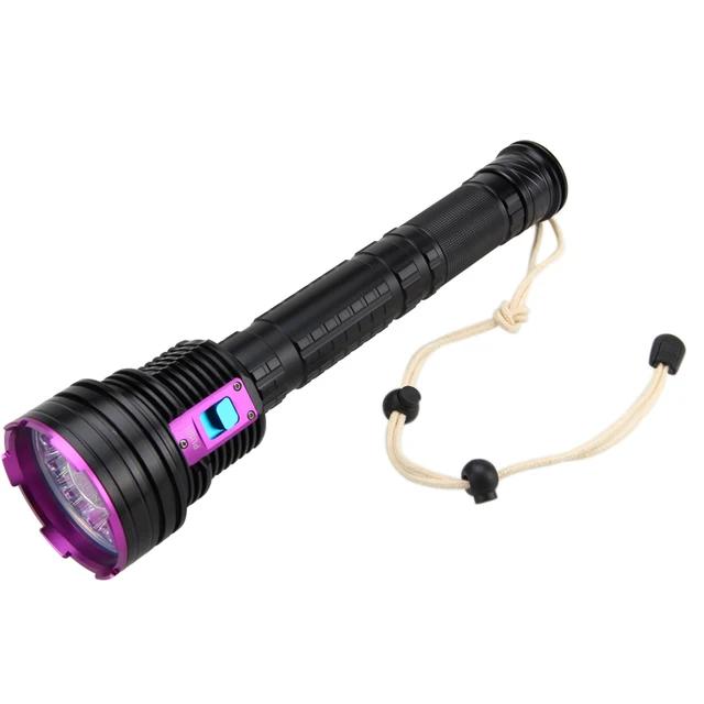 New High Power Diving Flashlight Highest Waterproof Rating Professional Diving Light Powered by 18650 Battery With Hand Rope