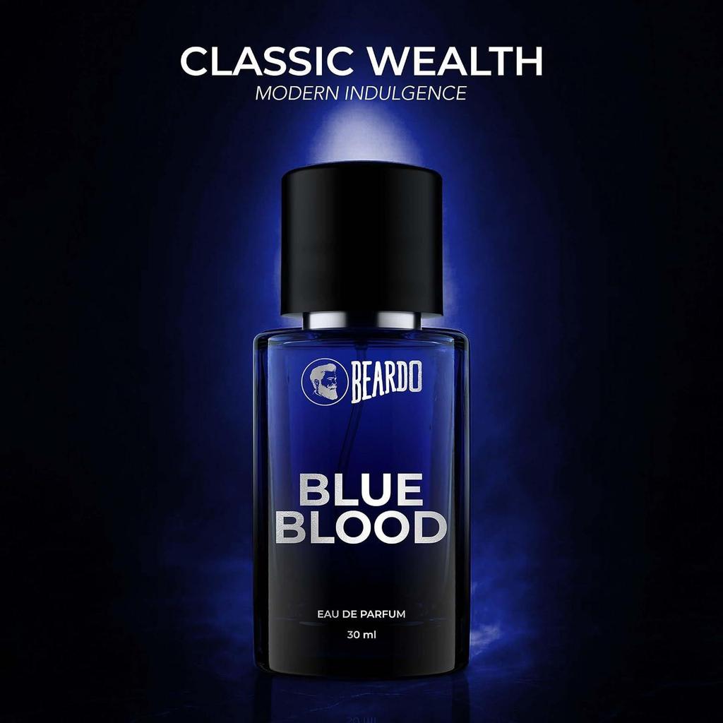 BEARDO Blue Blood Premium Perfume for Men 30 ml | Eau De Parfum