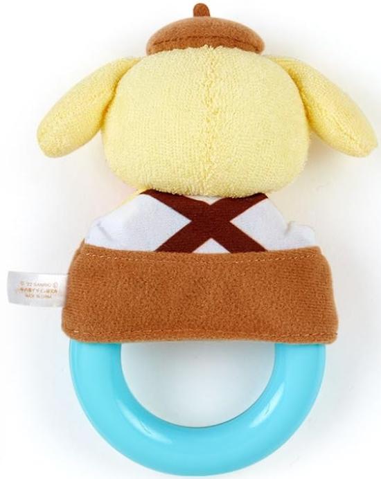 Naito Design Institute Sanrio Baby Rattle Pompompurin