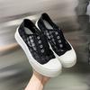 Wholesale Women's Shoes  Spring and Autumn New Rubber Mesh Breathable Slip-on Sports Casual Shoes Mixed Batch