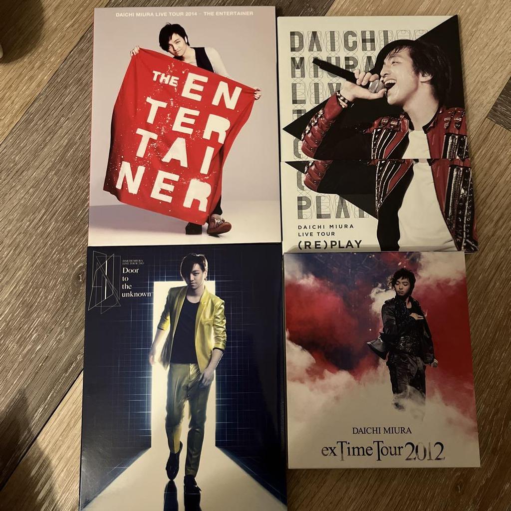[USED] Daichi Miura LIVE TOUR DVD 2012-2014.2016