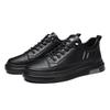 Scarpe casual da uomo di lusso in vera pelle, scarpe eleganti da ufficio stringate di alta qualità, sneakers da uomo per la corsa all'aperto