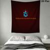 TRA poster Wall Hanging Printed Fabric Blanket Decorative Tapestries for Bedroom Living Room Home Decor