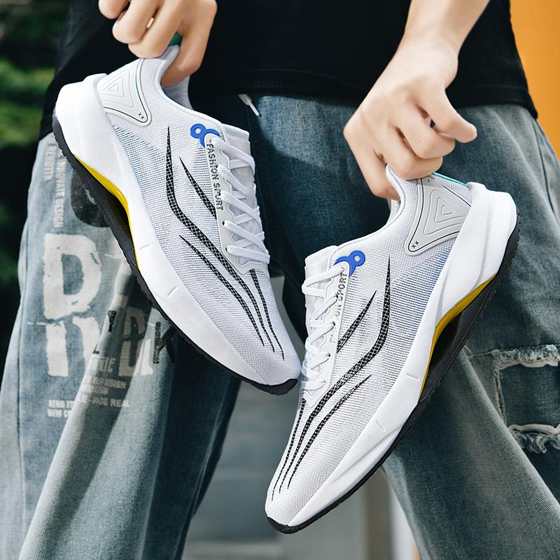 High-quality Four Seasons Pair Sports Shoes for Men and Women Jogging Shoes Combined Sole Non-slip Casual Shoes