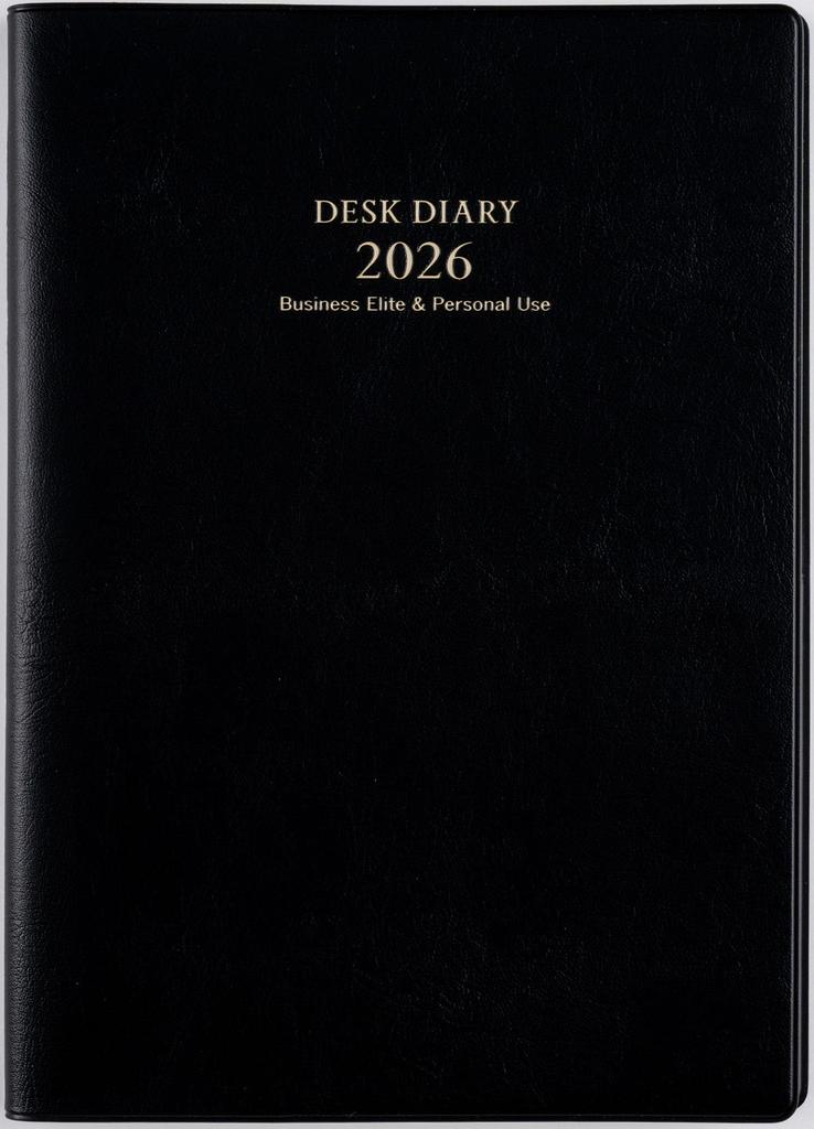 Takahashi 2026 B5 Weekly Desk 66 January Diary, Black, No. (Starts 2026)