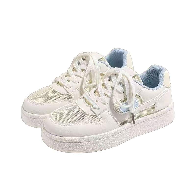 Mesh Hollow Breathable Little White Shoes Summer New Women's Shoes Casual Versatile Student Sports Shoes Sports Board Shoes