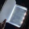 LED-Buchlicht zum Lesen im Bett, Flaches Lesezeichenlicht augenschonend, Tragbare Leselampe, Mini-Nachtlicht, Auto, Reisen, Geschenke