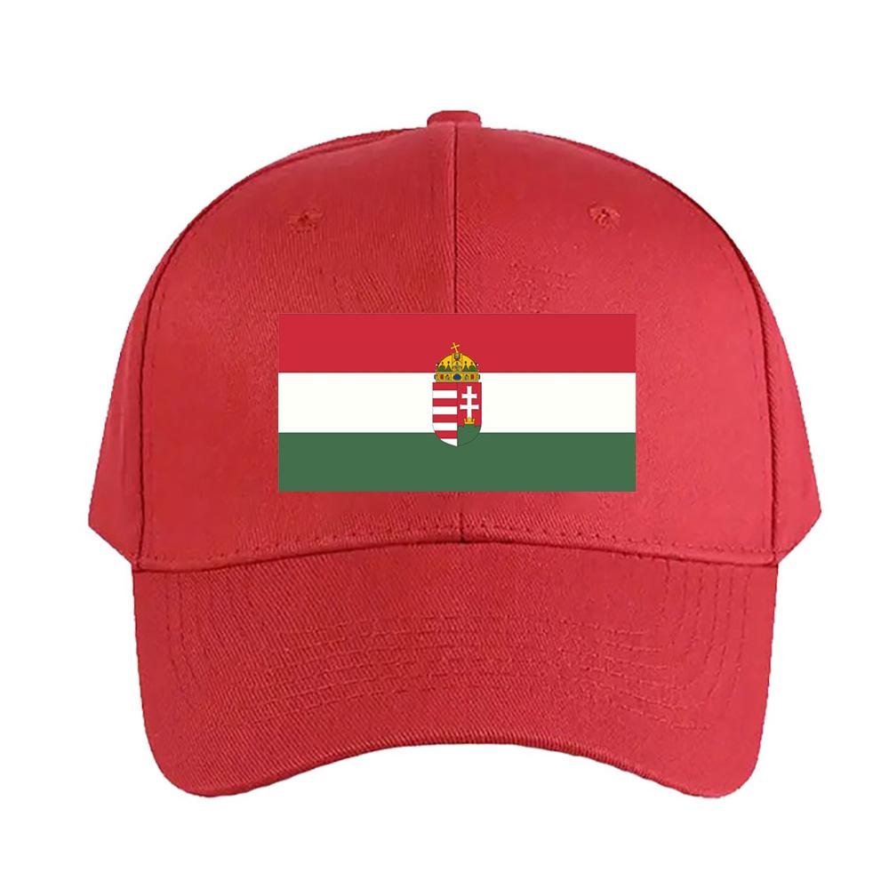 Hungary Flag Baseball Cap Woman Men Summer Casual Sun Hat Adult Adjustable with Curved Brim Hiking Fishing Hat