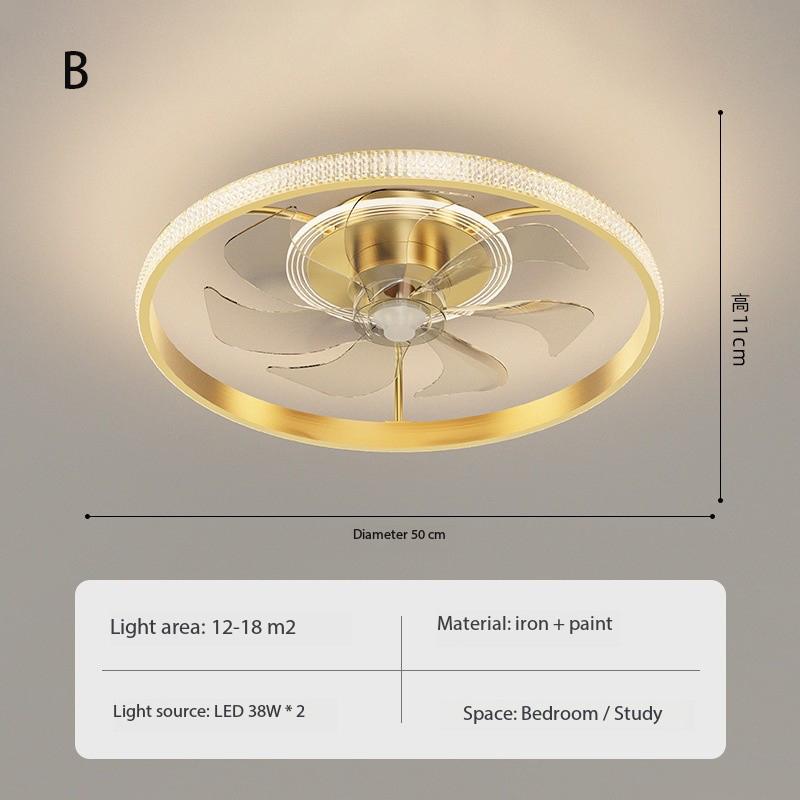 

Новый светодиодный потолочный светильник Nordic Fan для спальни, декоративные светильники для гостиной, официальные светильники для потолков Lustre Luminária Dimming