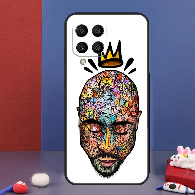 Tupac 2Pac Shakur Case For Samsung Galaxy M16 M06 M36 M56 M15 M11 M31 M21 M53 M13 M32 M52 M35 M55 M14 M34 M54