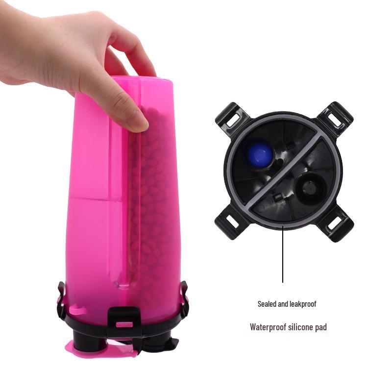 Portable Travel Pet Water and Food Bottle - Large Size for Dogs and Cats