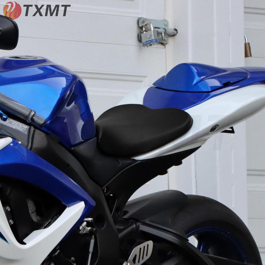 Suzuki GSXR600/750 K6-K7 Front & Rear Seat Cushions with Leather Front Seat Bag (2006-2007)