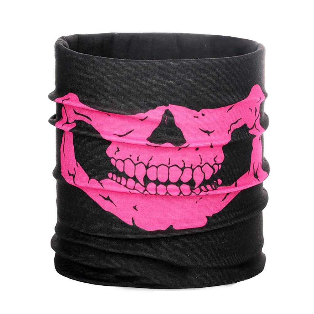Halloween Props Mask Multi-function Seamless Headscarf Outdoor Sports Riding Mask Horror Skull Collar