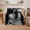 Lana Del Rey (23) Soft Warm Flannel Blankets Comfortable Blanket for Home Decoration Gifting