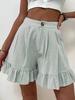 Women's 2025 High Waist Summer Casual Loose Wide Leg Shorts - European & American Style