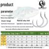Wokou Xiaoxianlang Reinforced Carp & Grass Carp Automatic Flip Fishing Hooks