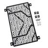 Cooler Grille Guard Motorcycle Radiator Protector Black Aluminum for Kawasaki Ninja400 Ninja250 2018 2019