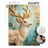 Pearl DIY Art Painting Majestic Deer Handcrafted Picture Indoor Wall Ornament Relaxing Leisure Hobby Exquisite Home Decor Gift for Household