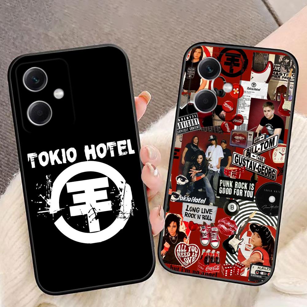 Tom Bill k-Kaulitz Tokio hotel Phone Case For Redmi Note 15 14 13 12 12S 11 11T 11S 10 9T 9 Pro Case Funda DIY Shell Capa Cover