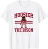 Hoosier The Bison - Indiana Hoosiers T-Shirt