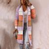 Autumn and Winter Fashion Women's Cardigan Mid-length Knitted Sweater for Women