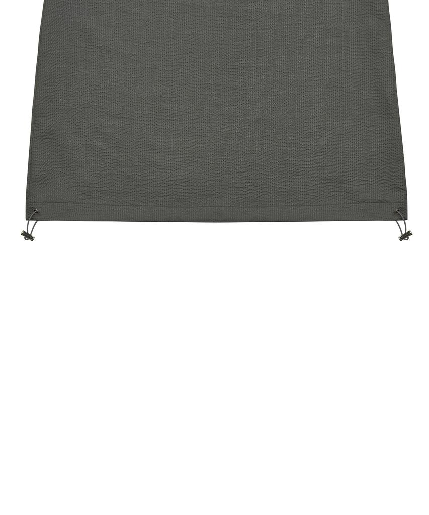 Love Is True Py 2-Way Seersucker Skirt(Charcoal)