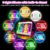 Rechargeable LED Drawing Board, 15 Inch Lumiboard 9-Color Light Modes Neon Art Light Up Writing Tablet Tracing Pad for Kids, Sketching Gift Toy for