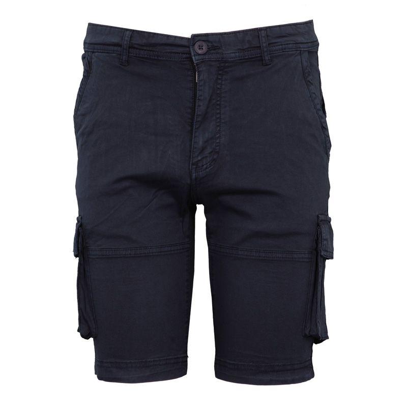 

Черные облегающие шорты карго с карманами US POLO для мужчин 48) чёрный