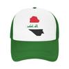 Iraq Flag Iraqi Mesh Baseball Cap Unisex Women HipHop Trucker Hat  Dad Hat Adjustable Summer Trucker Cap
