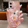 For Motorola Moto G05 E15 Case 2024 Fashion Butterfly Flower Clear Soft Silicone TPU Capa Phone Cover For MotoG05 MotoE15 Fundas